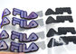 3D برچسب های لباس انتقال حرارت برجسته FILA LOGO نقاط قلم مو