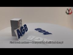 برچسب های انتقال حرارت سیلیکونی سفارشی 3.5 سانتی متری 3 رنگ برای لباس