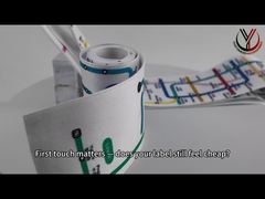 نوار 100% کتان Oeko Tex Standard 100 با چاپ صفحه SGS ODM