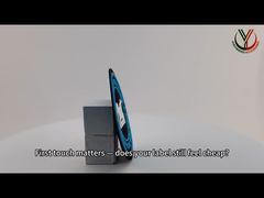 برچسب‌های چاپی صفحه نمایش جیر TPU بازتابنده مشکی برای لباس