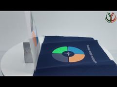 ببینید چرا پرس حرارتی را انتخاب کنید؟ پچ های چسبی اتو شده 2D 3D شکل ستاره توخالی قرمز