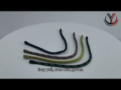 مشاهده لباس 10 سانتی متری طناب سفارشی بند کشی چکه براق سیلیکونی در هر دو انتها نسخه نمایشی