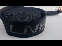 معرفی لوگو دو طرفه گسترده جکارد باند لاستیکی برای لباس سفارشی 40mm برای شما