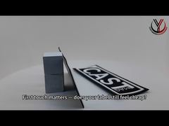 تماشا کنید: وصله‌های چاپ شده با صفحه‌نمایش جیر بازتابنده سیاه رنگ برچسب‌های برند برای ویترین لباس