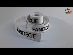 بند الاستیک سفارشی پوشاک چاپ شده با لوگوی مشکی مات را برای شما معرفی کنید