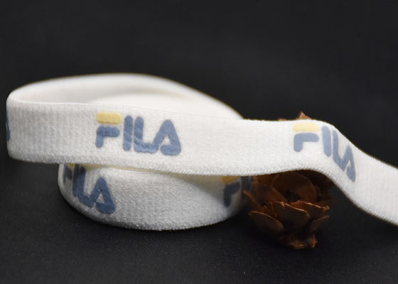 بند الاستیک 1 سانتی متری 100% پنبه ای با چاپ سفارشی قابل شستشو