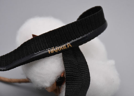 نوار الاستیک غیر لغزنده 1.5 سانتی متری سفارشی پلی استر با لوگوی سیلیکونی چاپ شده