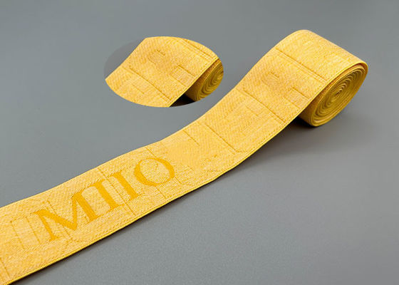 بند الاستیک ژاکارد گشاد 35 میلی متری سفارشی برای پایان چرخه برای لباس