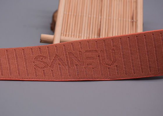 الاستیک ژاکارد بازیافتی 25 میلی متری با یک طرف برای پوشاک