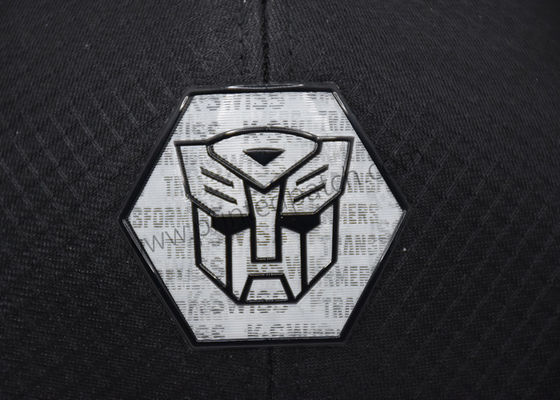 وصله های برجسته 3D عدسی عدسی 0.5 میلی متر TPU 4 وصله کلاه بیس بال رنگی