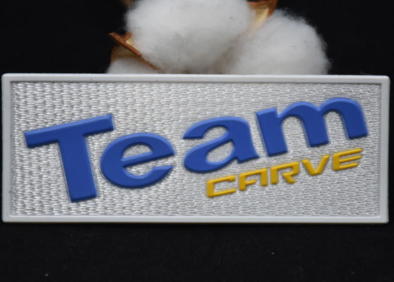 پارچه تاتامی پارچه سفارشی وصله های انتقال حرارت سیلیکون سه بعدی