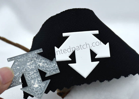 برچسب های لباس انتقال حرارت سیلیکون OEM 3D گواهینامه OEKO-TEX